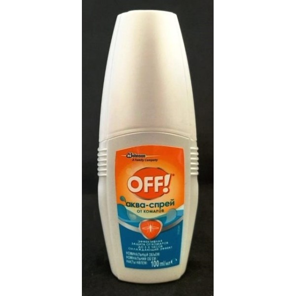 Аква-спрей, от комаров, OFF, 100мл